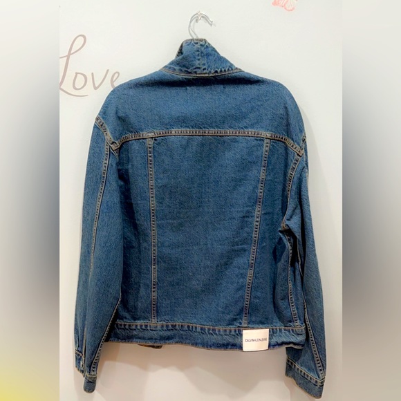 Calvin Klein Men’s Essential Denim Jacket - Large - Picture 2 of 4